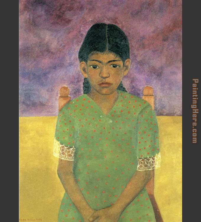 Portrait of Virginia Nina painting - Frida Kahlo Portrait of Virginia Nina art painting
